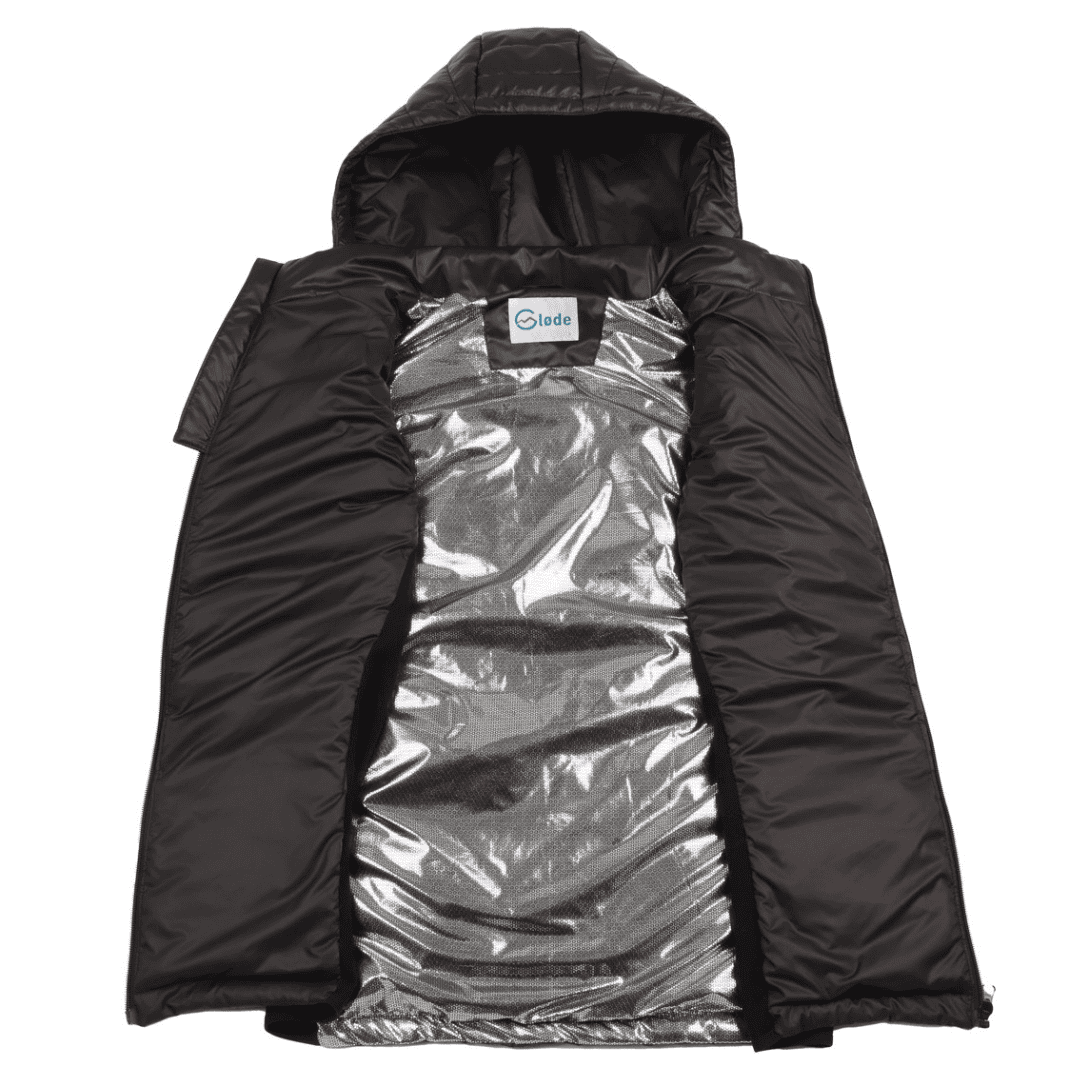Høgge Verwarmde Dames Bodywarmer Gløde Zwart
