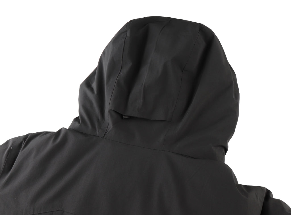 Pølar Warmste Verwarmde Dames Parkajas Zwart