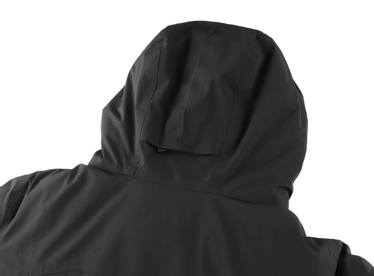 Pølar Warmste Verwarmde Dames Parkajas Zwart