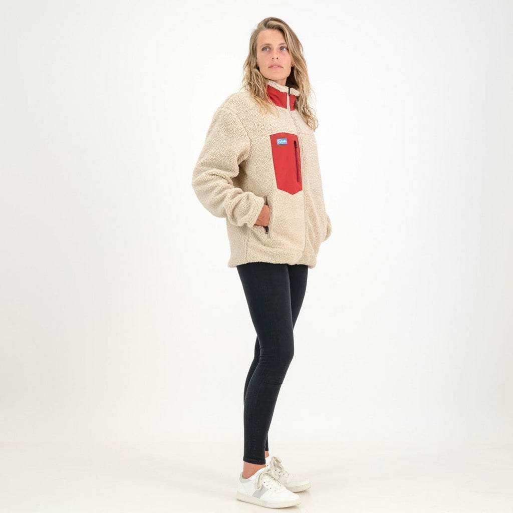Wøley Verwarmd Vest Fleece Rood Unisex