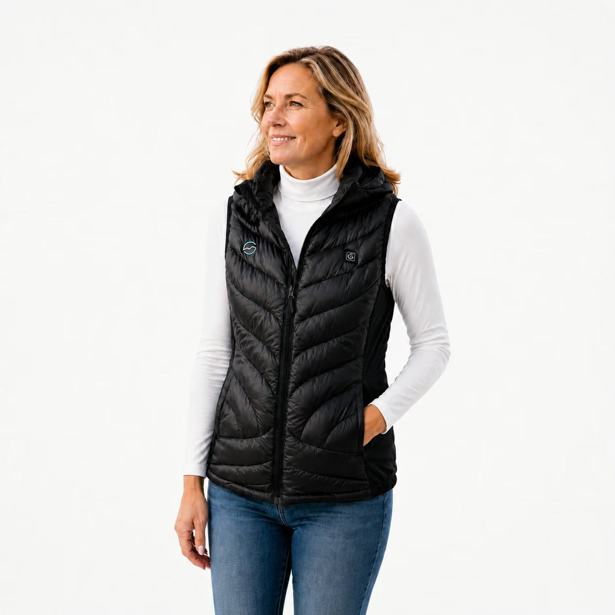 Verwarmde bodywarmer dames Høgge²