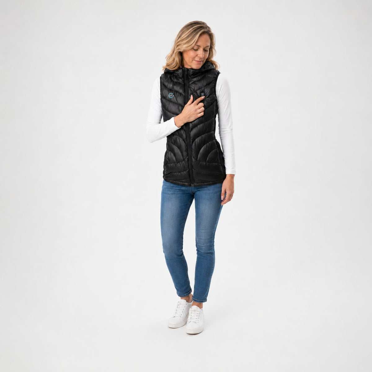 Verwarmde bodywarmer dames Høgge²