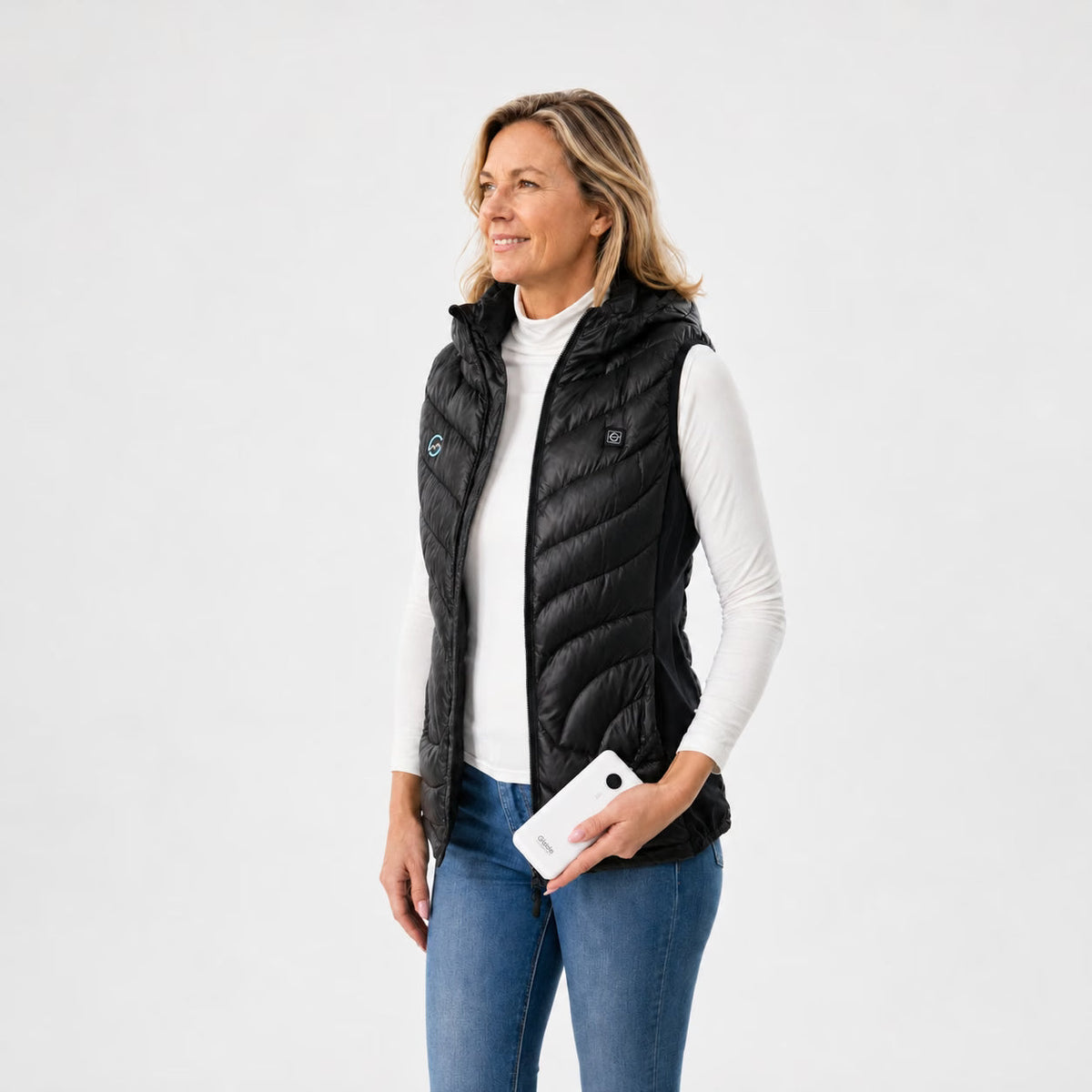 Verwarmde bodywarmer dames Høgge²