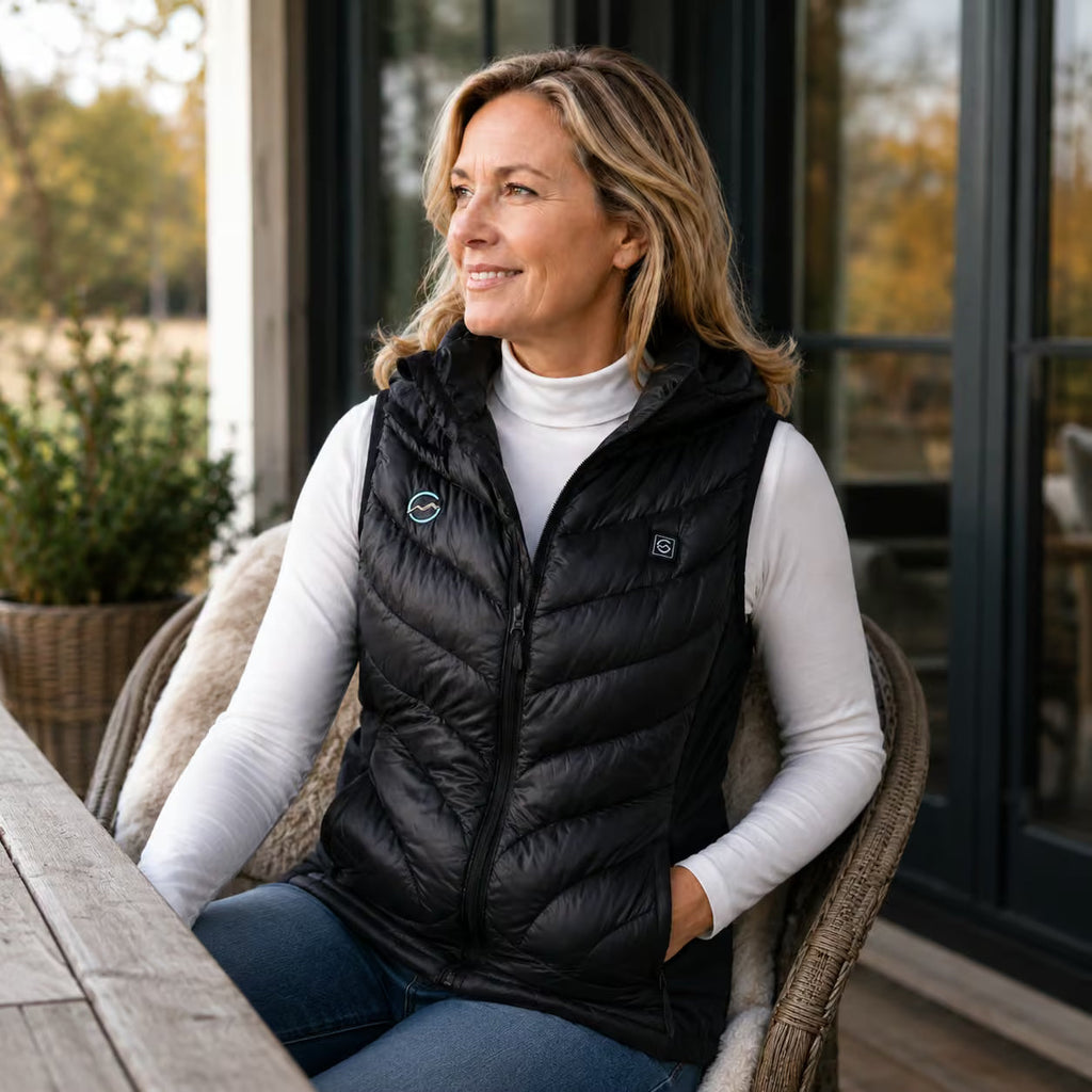 Verwarmde bodywarmer dames Høgge²
